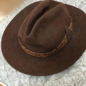 Seeburger Felt Hat with Braided Brim Band